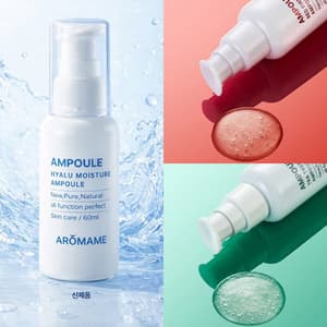 [한국직송] 아로마미 모체르 앰플 60ml x 3개 (수분/시카/모공) – 피부 고민 해결!