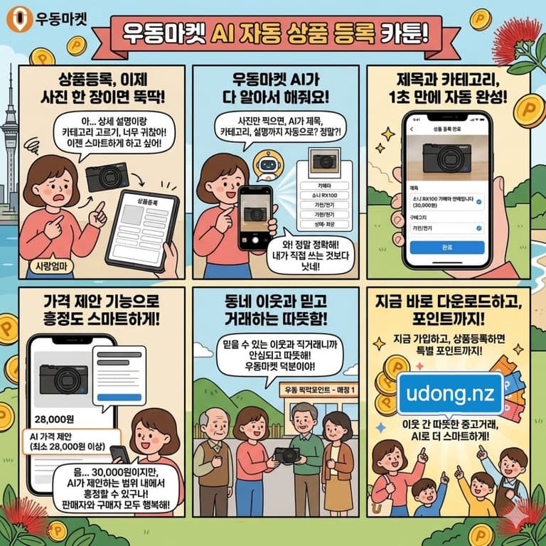 AI 자동 등록 예시
