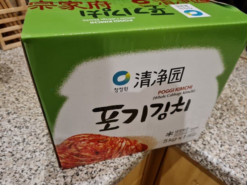 [견본] 청정원 김치 10kg, 100박스 한정 공동구매 모집 – 30% 할인가 적용